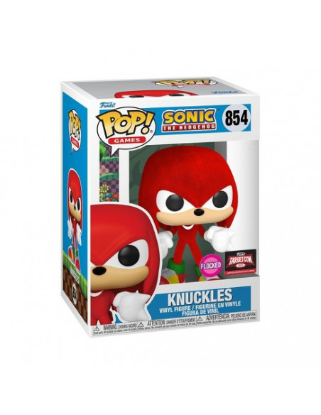 Funko Pop Knuckles Flocked. TGTCon'22 . Sonic the Hedgehog
