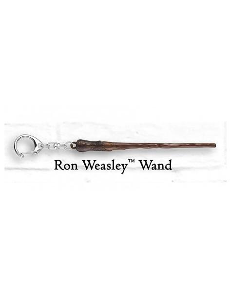 Llavero Varita de Ron Weasley. Harry Potter.  - Estos llaveros fundidos en calibre cuentan con detalles deslumbrantes y aleación