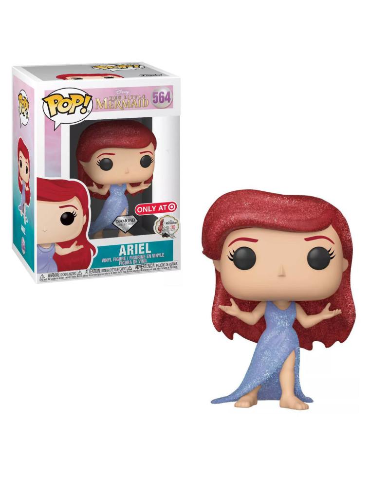 Funko Pop Ariel Edición especial Diamond Collection. La Sirenita  -  Funko Pop! Ariel (Purple Dress) (Diamond Collection)