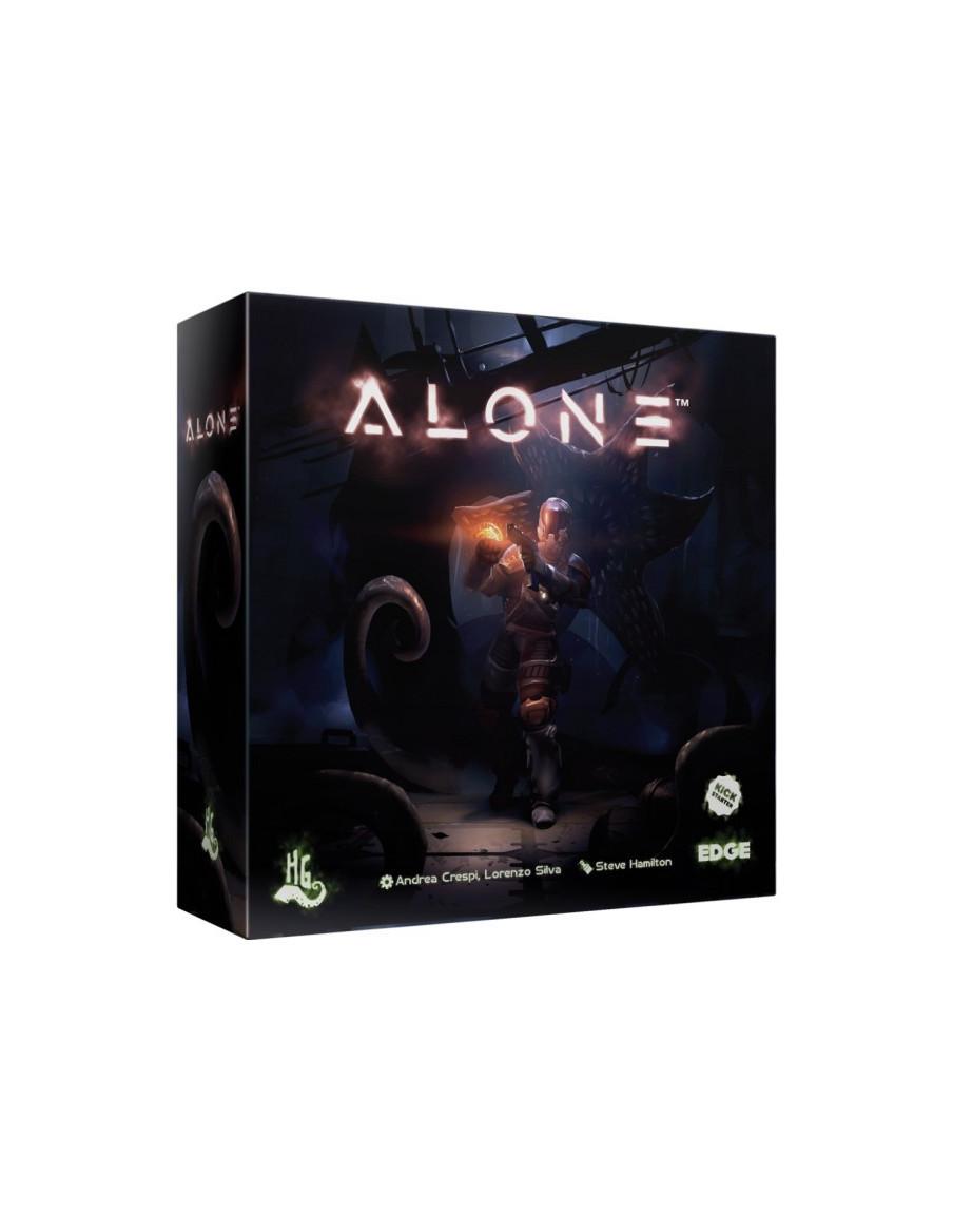 Alone El Juego de Tablero  - Alone no es un juego de exploración de mazmorras convencional. Uno de los jugadores controla al Hér