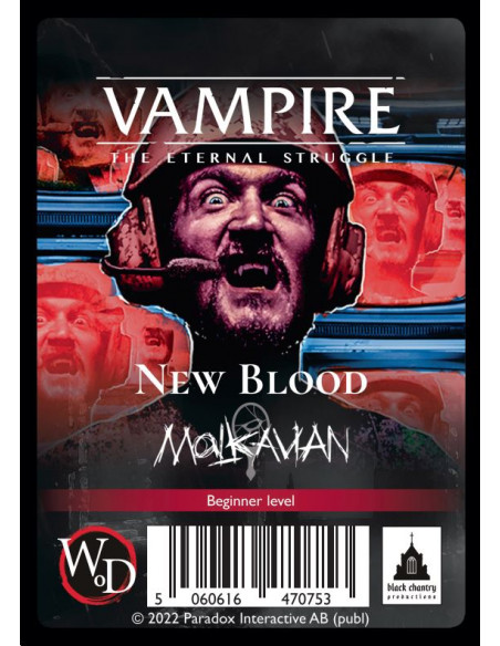 Vampiro New Blood: Malkavian (Inglés)