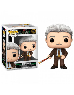 Funko Pop Mobius. Loki Marvel (Caja Dañada)  - Figura de vinilo de la línea 'POP!', tamaño aprox. 9 cm.