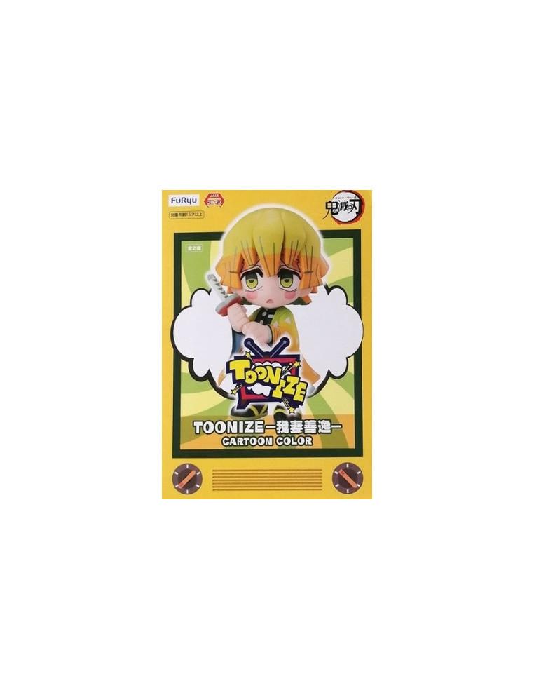 Figura Zenitsu Toonize. Demon Slayer: Kimetsu no Yaiba  - Figura oficial del Anime Kimetsu no Yaiba, Demon Slayer, Guardianes de