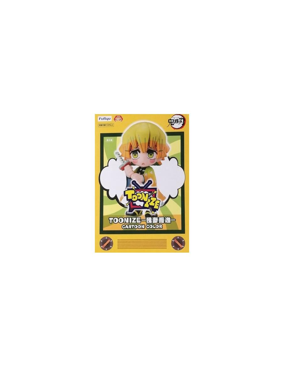 Figura Zenitsu Toonize. Demon Slayer: Kimetsu no Yaiba  - Figura oficial del Anime Kimetsu no Yaiba, Demon Slayer, Guardianes de