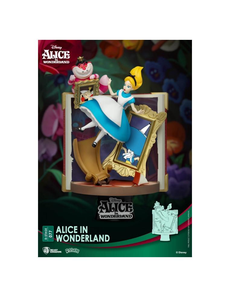 Miniatura Diorama Disney Alice no País das Maravilhas - Ri Happy