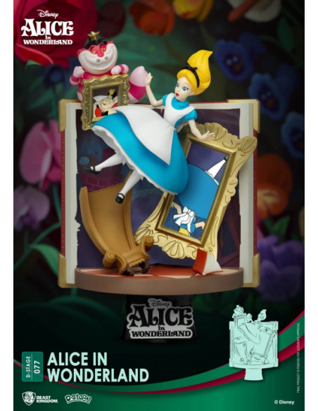 Disney Diorama. Alice in Wonderland. Disney