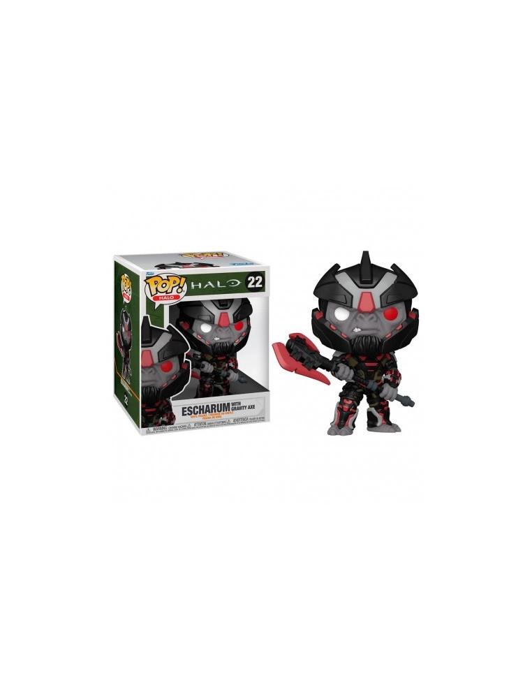 Funko Pop Escharum con Gravity Axe. Halo  - Funko Pop Escharum with Gravity Axe. Halo