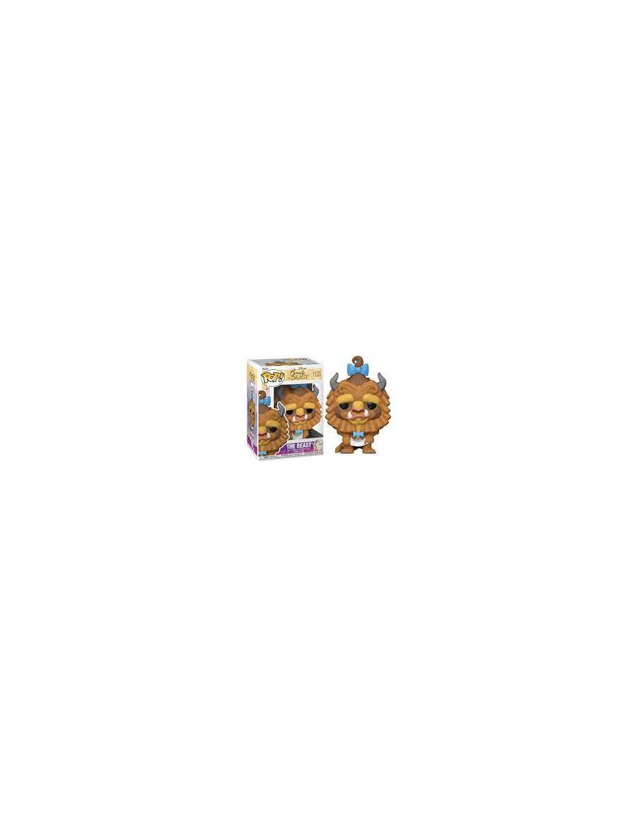 Funko Pop Bestia con Rizos. La Bella y la Bestia Disney  - Figura vinilo Funko POP. Tamaño aproximado: 9cm.