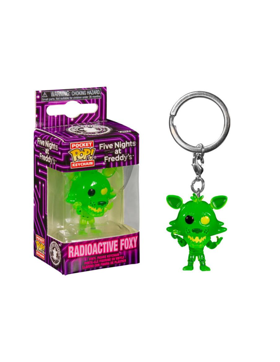 Llavero Pop. Radioactive Foxy. Five Nights at Freddy's  - 