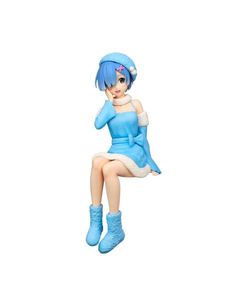 Rem Snow Princess Noodle Stopper Figure. Re:Zero  - Figura de Rem snow princess Anime Re:Zero