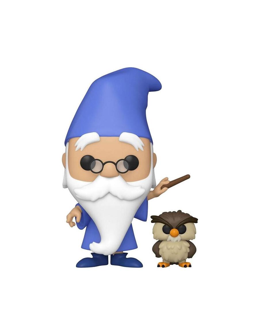 Funko Pop Merlin with Archimedes. The Sword and the Stone  - 
