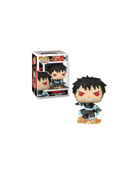 Funko Pop Shinra with Fire. Fire Force