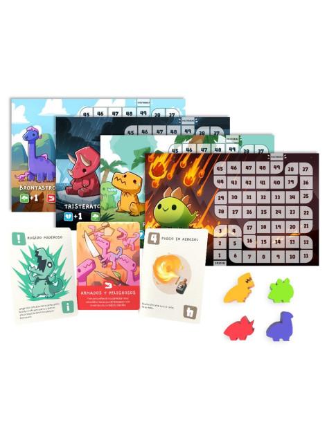 Happy Little Dinosaurs  - Como buen dinosaurio que eres, parece que últimamente te pasas el tiempo evitando meteoritos. Por eso, 2