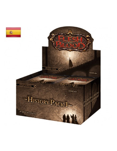 History Pack 1 Black Label: Booster Box (36) Spanish