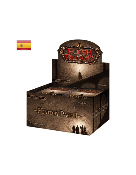 History Pack 1 Black Label: Caja de Sobres (36) Español