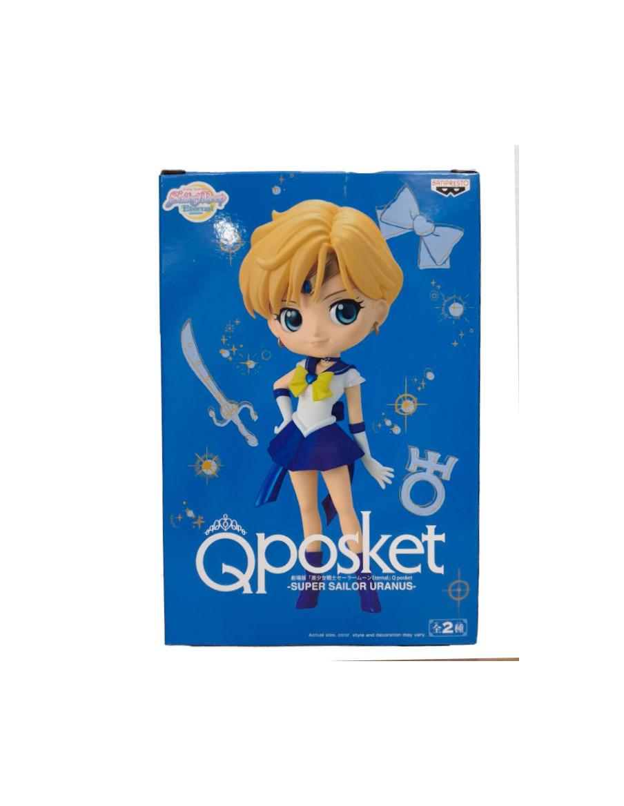Figura QPosket. Sailor Urano Sailor Moon Eternal  - Banpresto presenta la figura de Sailor Urano, basada en la película "Sailor 