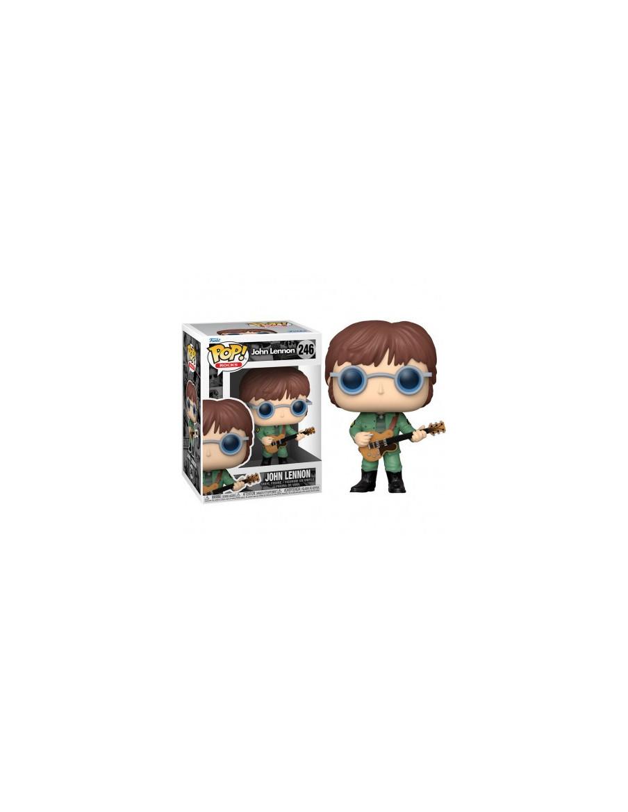 Funko Pop John Lennon. Chaqueta Militar  - Figura vinilo Funko POP de 9cm en caja regalo con ventana. 