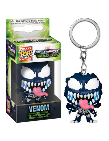 Llavero Pop Venom. Mech Strike, Monster Hunters