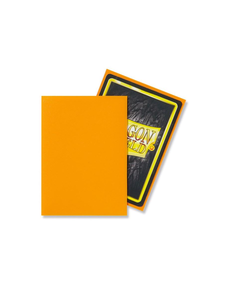 Fundas Dragon Shield Tamaño Standard (63x88mm) - Naranja Mate (100)  - Fundas Tamaño Magic The Gathering, Pokemon TCG, Digimon T