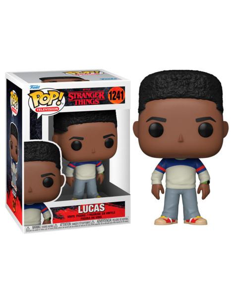 Funko Pop Lucas. Stranger Things 4  - Figura Funko POP! 1241 LUCAS de Stranger Things en vinilo, en distribución. 10 cm de altur