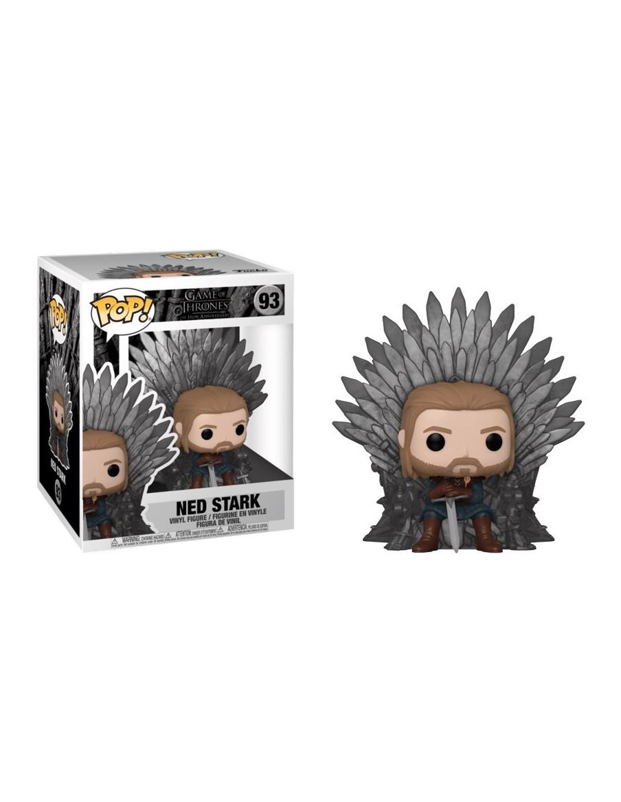 Funko Pop. Ned Stark Iron Throne. A Game Of Thrones