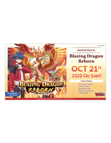 PREORDER will Dress - Blazing Dragon Reborn: Booster Box (16)