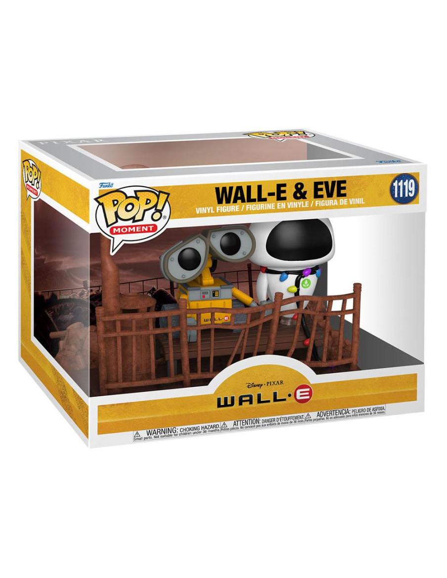 Funko Pop Moments Wall-e Y Eve. Disney  - Pack Wall-e &amp; Eve - Disney Movie Moment