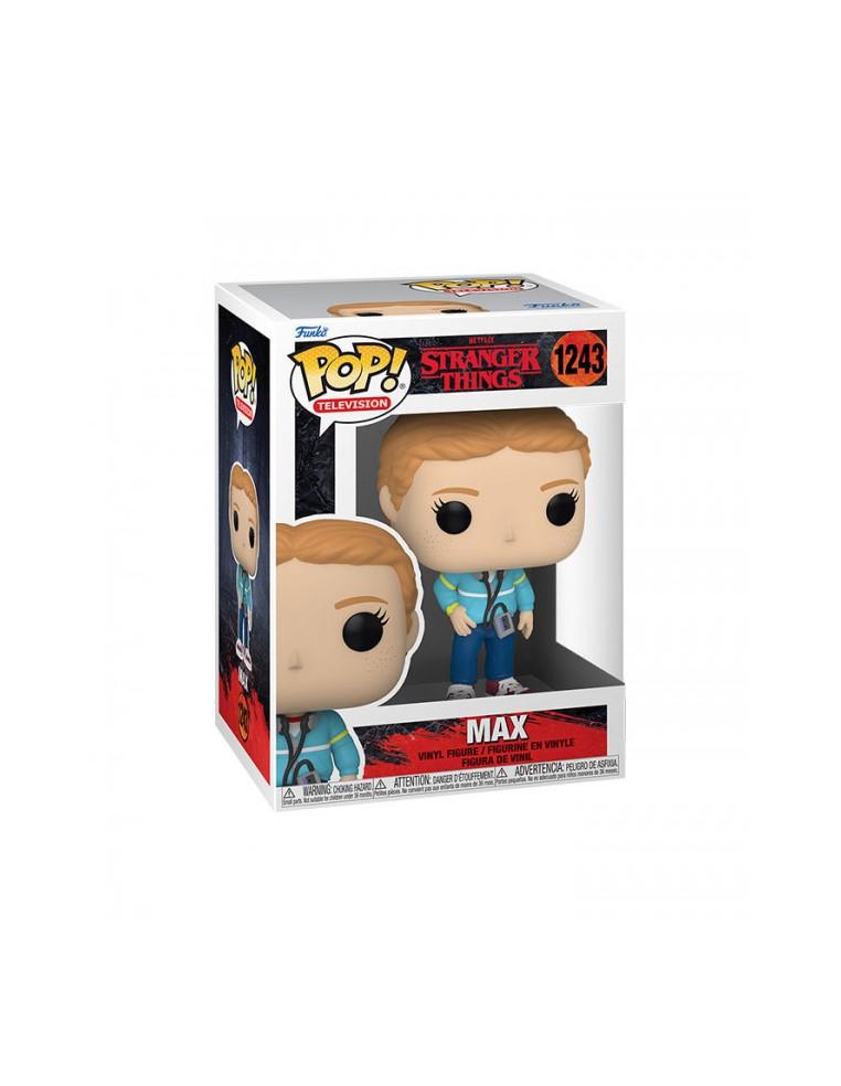 Funko Pop Max con Walkman. Stranger Things 4  - Figura de vinilo, tamaño aprox. 9 cm.
