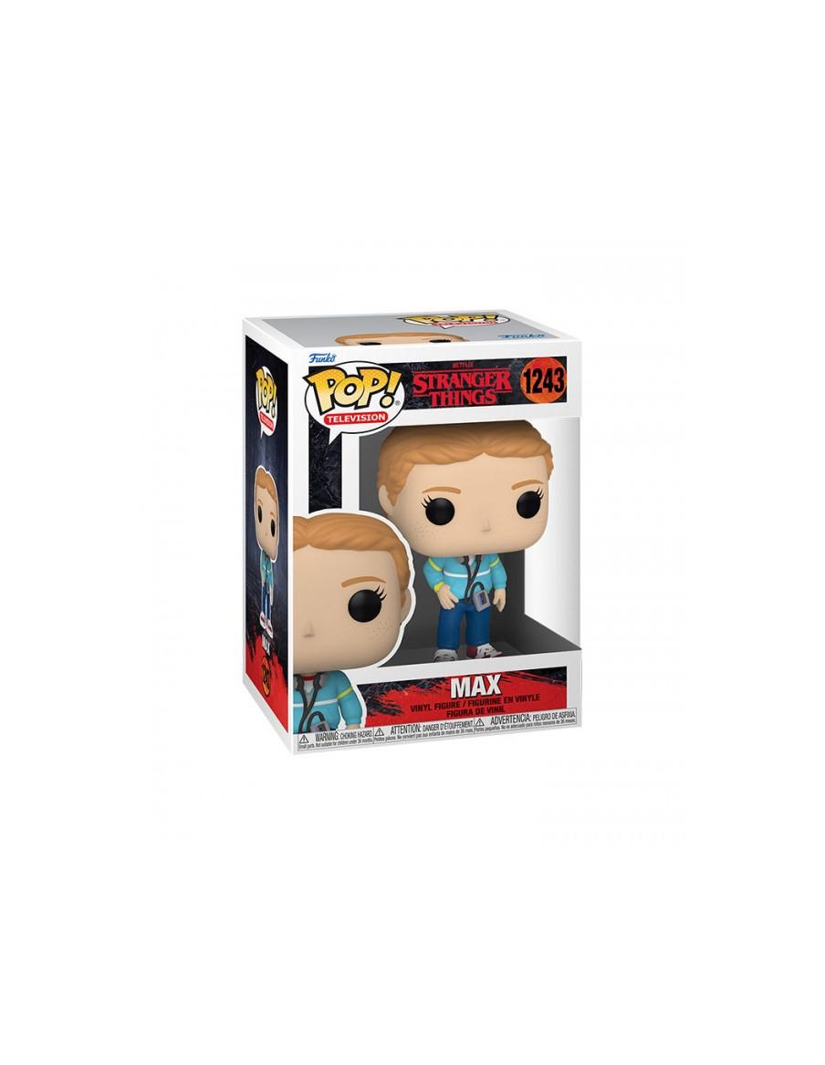 Funko Pop Max con Walkman. Stranger Things 4  - Figura de vinilo, tamaño aprox. 9 cm. 