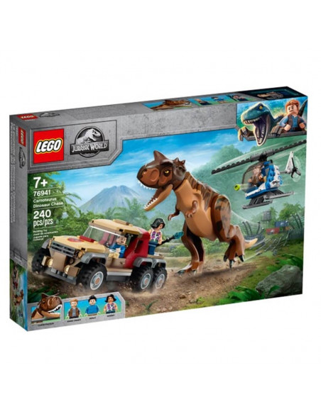 Lego Jurassic World. Persecución del Dinosaurio Carnotaurus