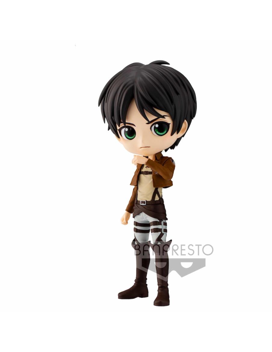 Figura QPosket Eren Yeager. Attack on Titan  - Banpresto presenta dentro de su línea de productos la figura de EREN YEAGER VER.A