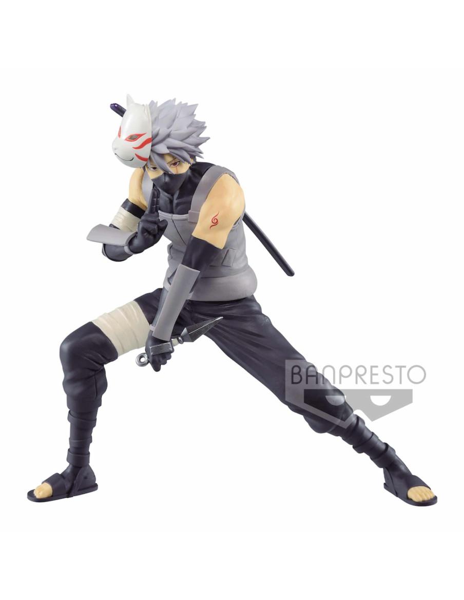 Figura Hatake Kakashi. Naruto Vibration Stars  - Figura Hatake Kakashi-Ⅱ de la línea Vibration Stars del anime Naruto Shippuden,