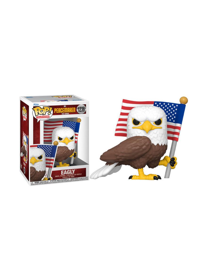 Funko Pop Eagly. Peacemaker  - Figura Funko Pop Eagly de El pacificador en vinilo, en distribución. 10 cm de altura. Presentada 