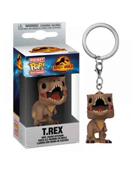 Keychain Pop T-Rex. Jurassic World Dominion