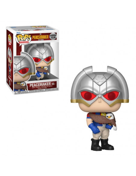Funko Pop Peacemaker w/Eagly. Peacemaker