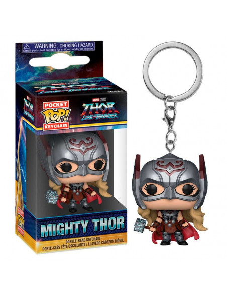 Llavero Pop Mighty Thor (Jane Foster). Thor Love and Thunder