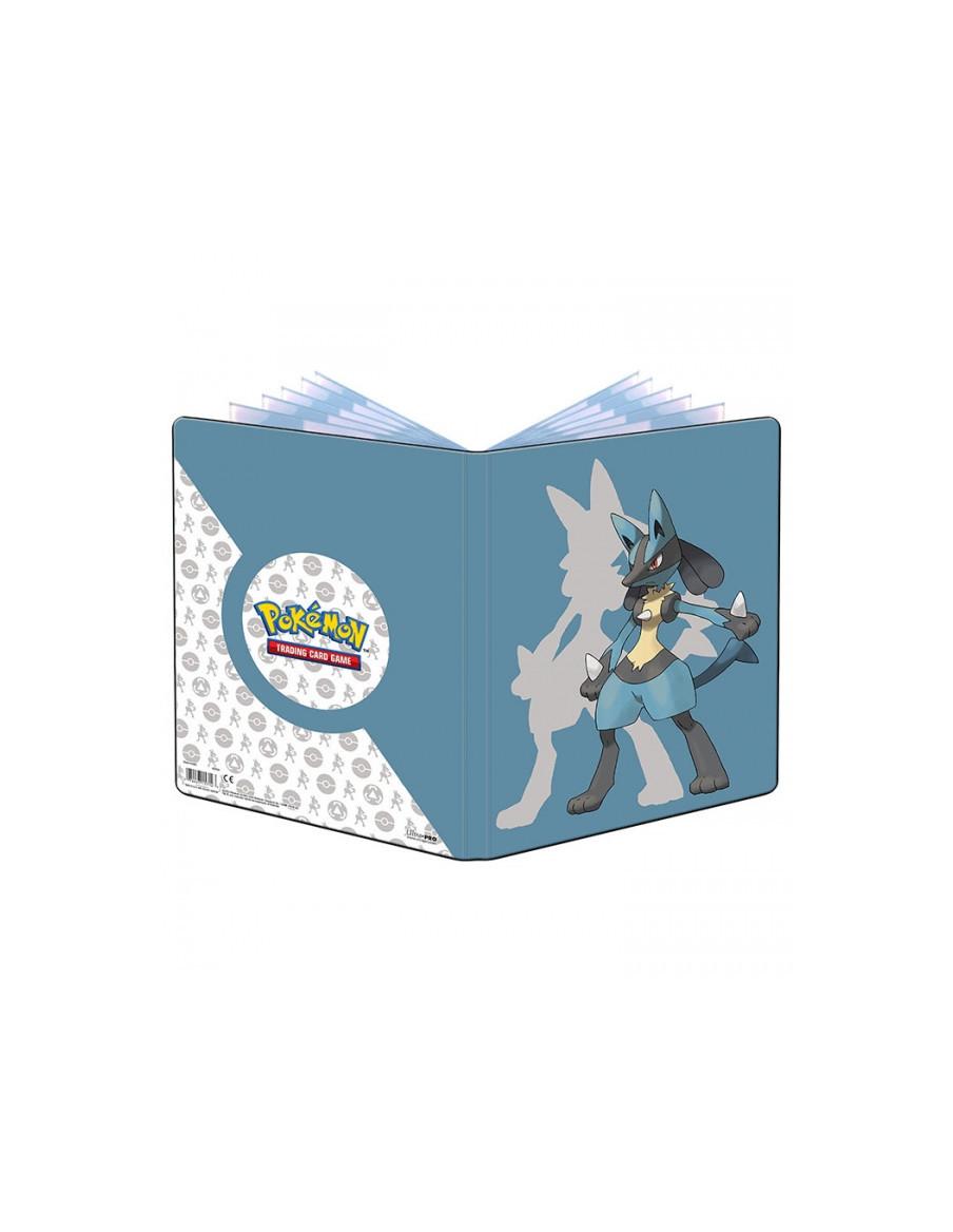 Ultra Pro Álbum 9 Bolsillos Lucario  - Archivador 9 bolsillos portfolio Pokemon Lucario Ultra Pro. Contiene 10 hojas de calidad.