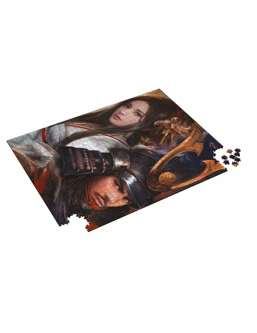 Puzzle 1000 Piezas. Leyenda de los 5 Anillos  - Puzle de 1000 piezas de 66x45 cm de Leyenda de los Cinco Anillos.