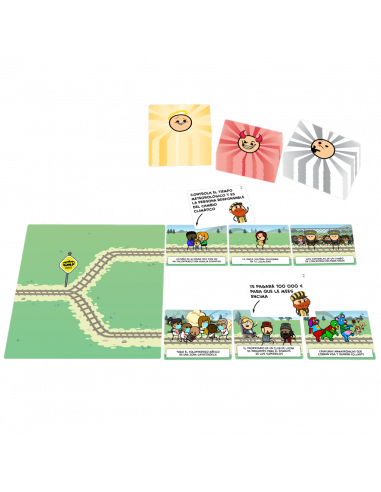 Tranvia Mortal Expansión Vías Sombrías  - Esta expansión contiene 100 cartas de un mal gusto inimaginable con Inocentes y Culpab