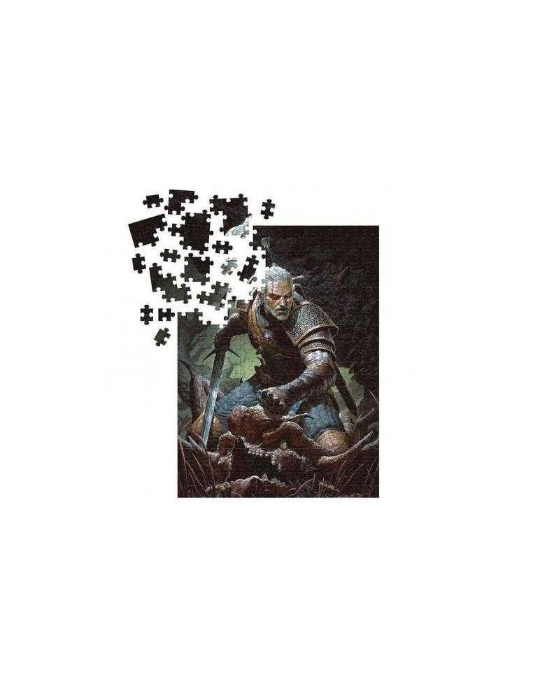 Puzzle The Witcher 3 Geralt - Trophy  - Le llaman el cazador de monstruos por una razón. Cuando Geralt caza a las criaturas que 