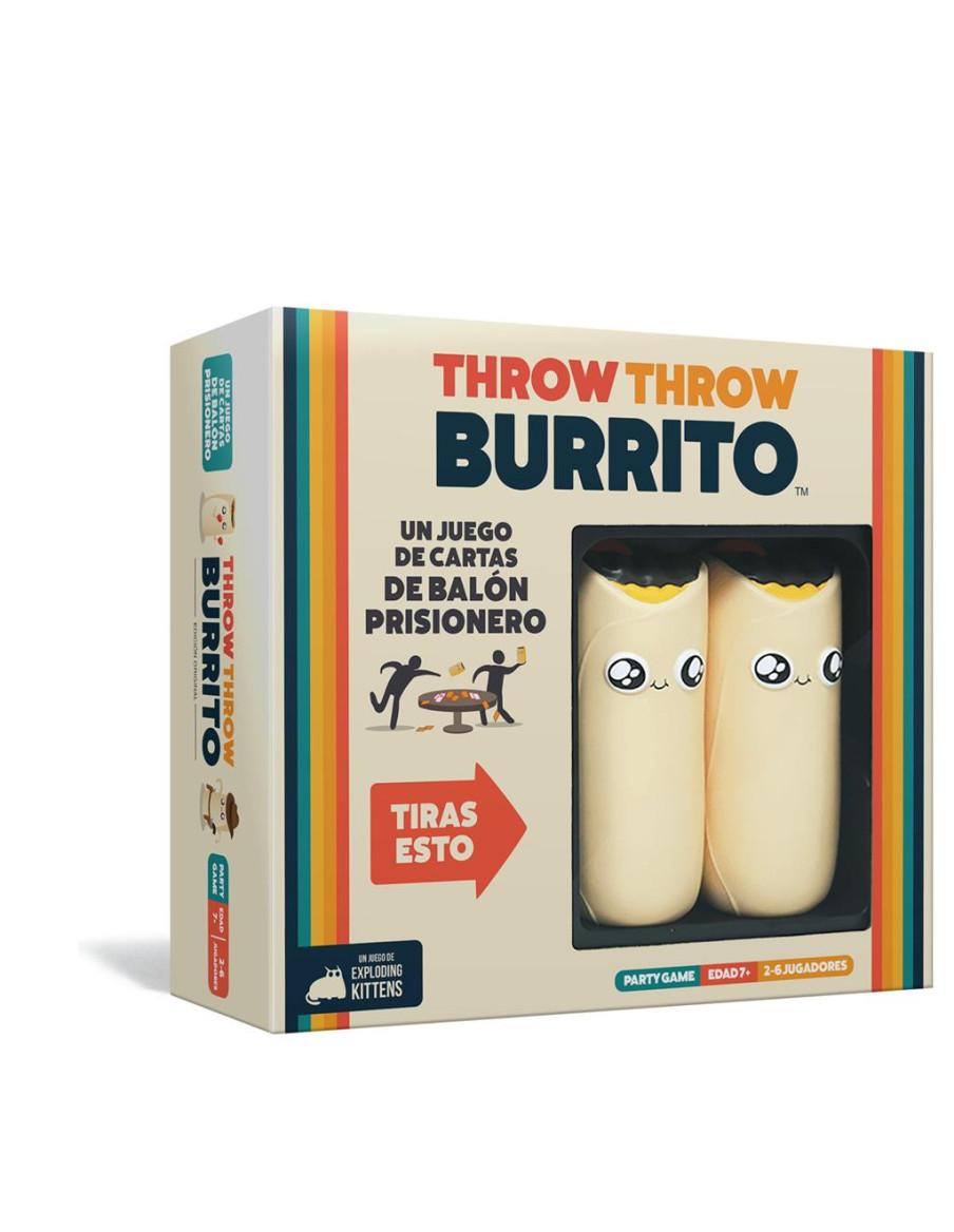 THROW THROW BURRITO  - Este es un juego diferente a cualquier otro que hayas jugado antes. Una combinación de juego de cartas y 