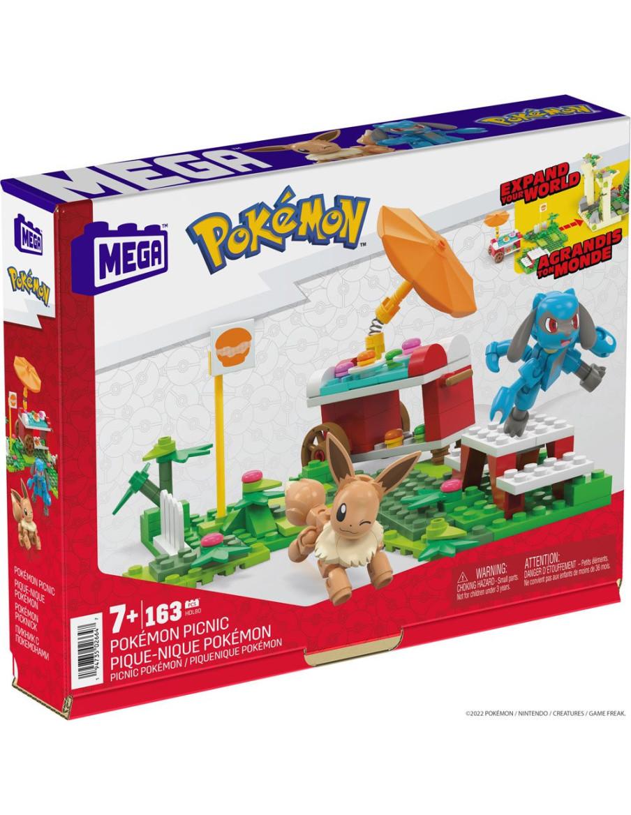 Pokémon Picnic. MEGA Construx  - 163 piezas. Edad recomendada: +7años.