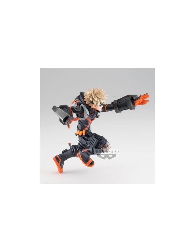 Figura Bakugo World Heroes Mission My Hero Academia  - Marca: Banpresto
Línea de producto: The Amazing Heroes
Franquicia: My Her