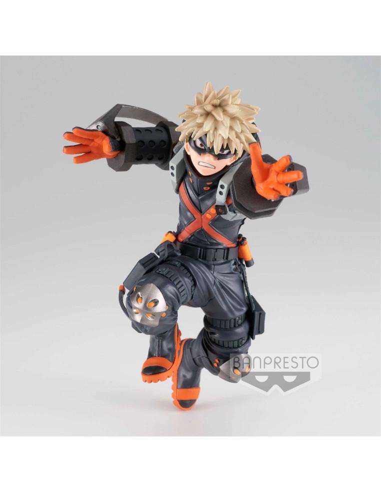 Figura Bakugo World Heroes Mission My Hero Academia  - Marca: Banpresto
Línea de producto: The Amazing Heroes
Franquicia: My Her
