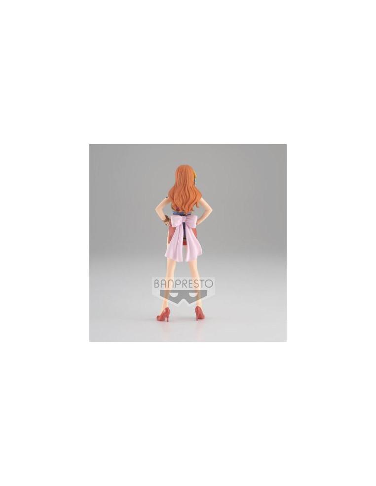 Figura Nami Grandlane Lady. One Piece  - Marca: Banpresto Línea de producto: DXF The Grandline Lady Wano Country Franquicia: One