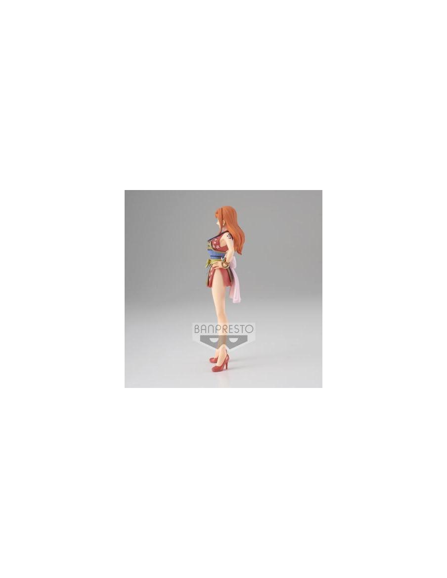 Figura Nami Grandlane Lady. One Piece  - Marca: Banpresto Línea de producto: DXF The Grandline Lady Wano Country Franquicia: One