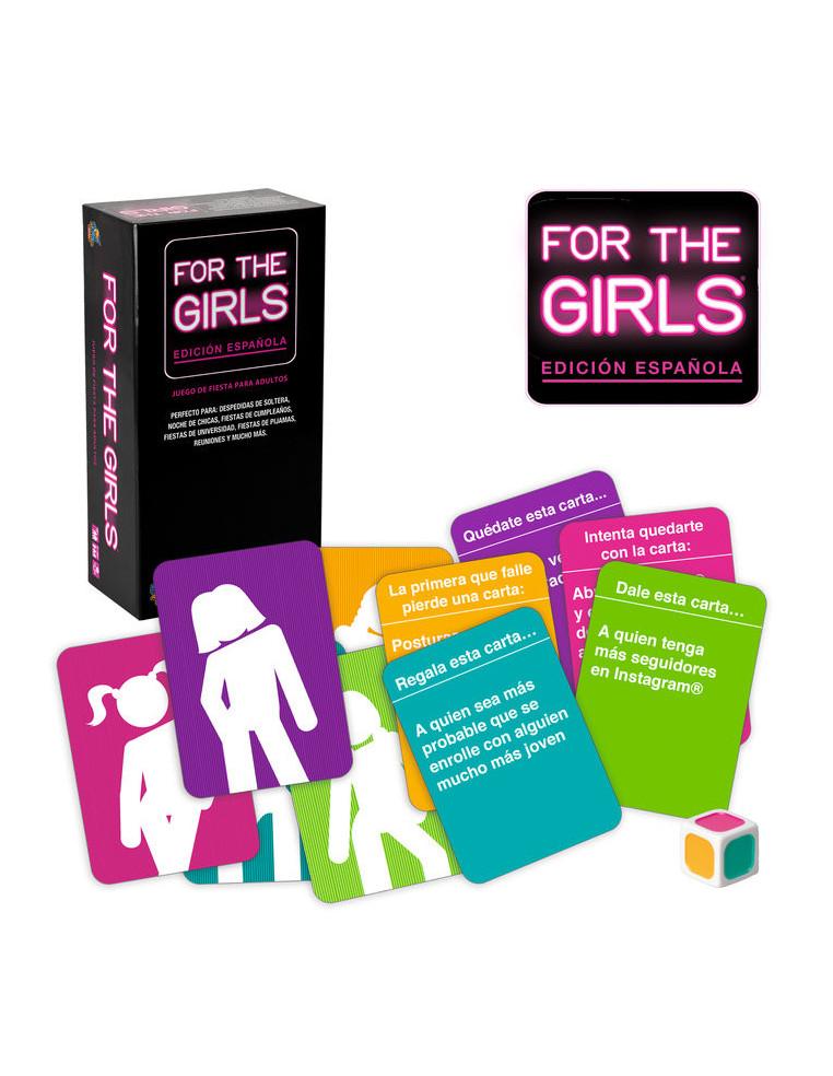 For The Girls. Juego de Mesa  - ¿Estáis listas para qué empiece la fiesta? Reúne a todas tus amigas y ponte a prueba. Tira el da