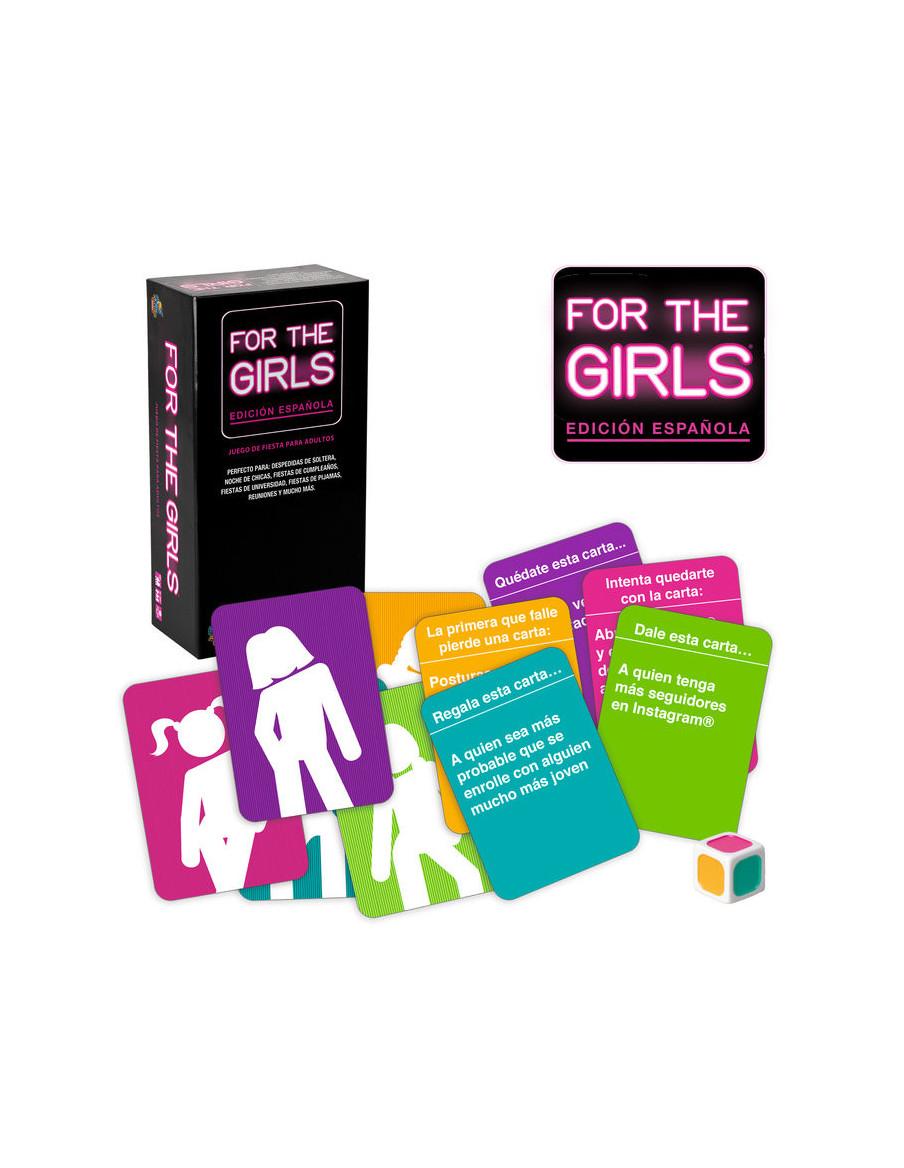 For The Girls. Juego de Mesa  - ¿Estáis listas para qué empiece la fiesta? Reúne a todas tus amigas y ponte a prueba. Tira el da