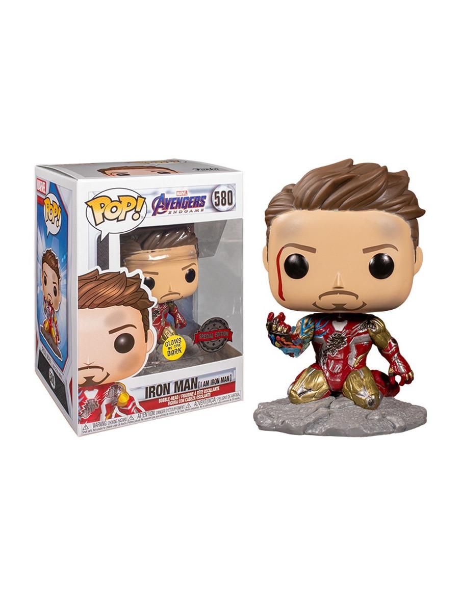 Funko Pop. I am Iron Man (Glow). Avengers Endgame  - Pop. I am Iron Man. Avengers Endgame