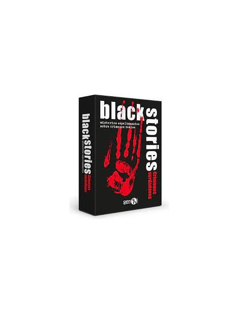Black Stories: Crímenes verdaderos  - ¡Se ha cometido un asesinato! Convertios en detectives y resolved el misterio.